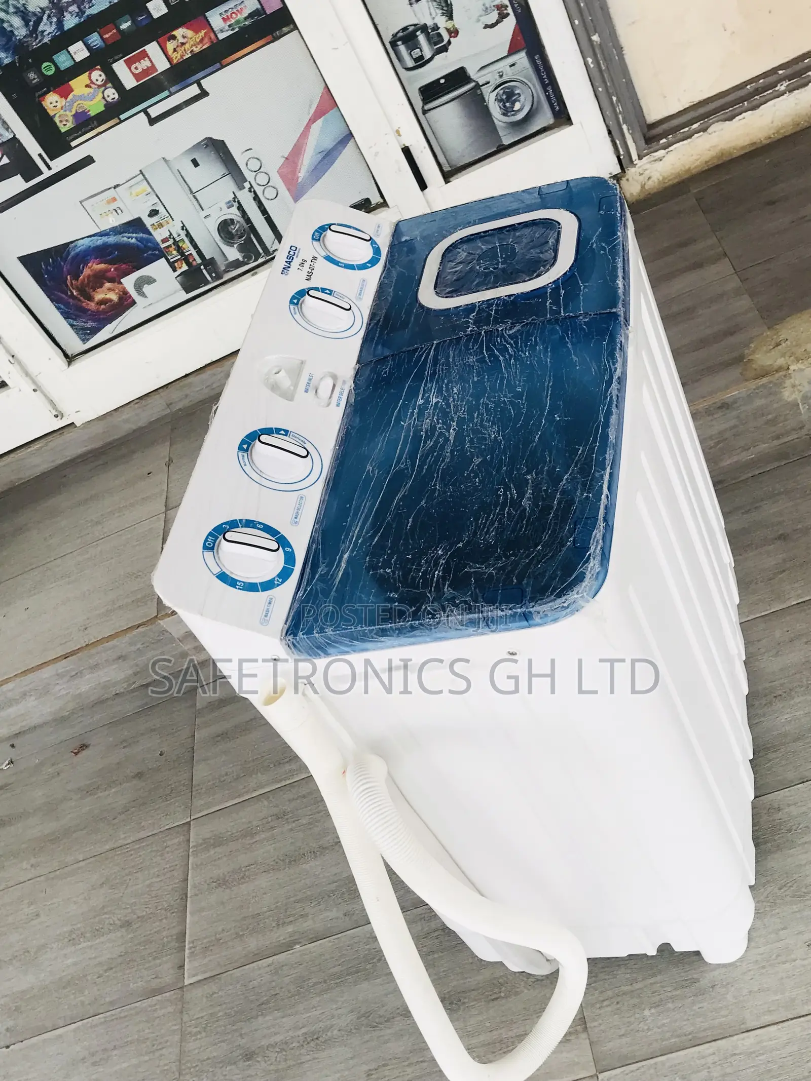 Nasco 7kg Aquaspin Topload Semiauto Washingmachine