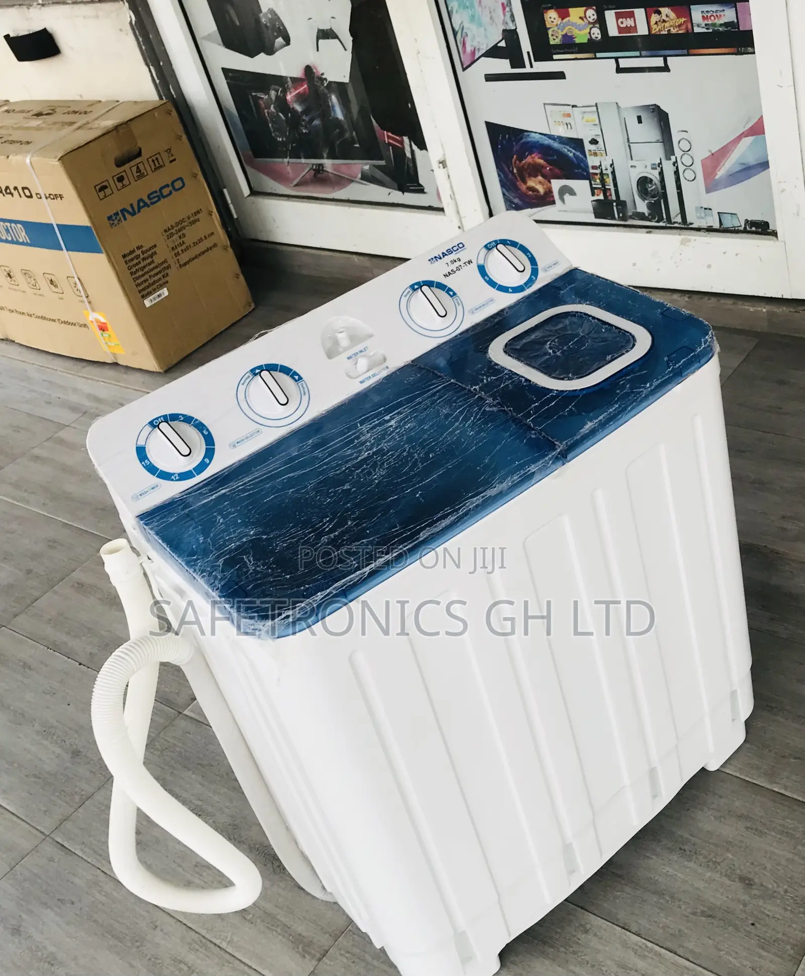 Choose White Nasco 7kg Topload Semiauto Washer