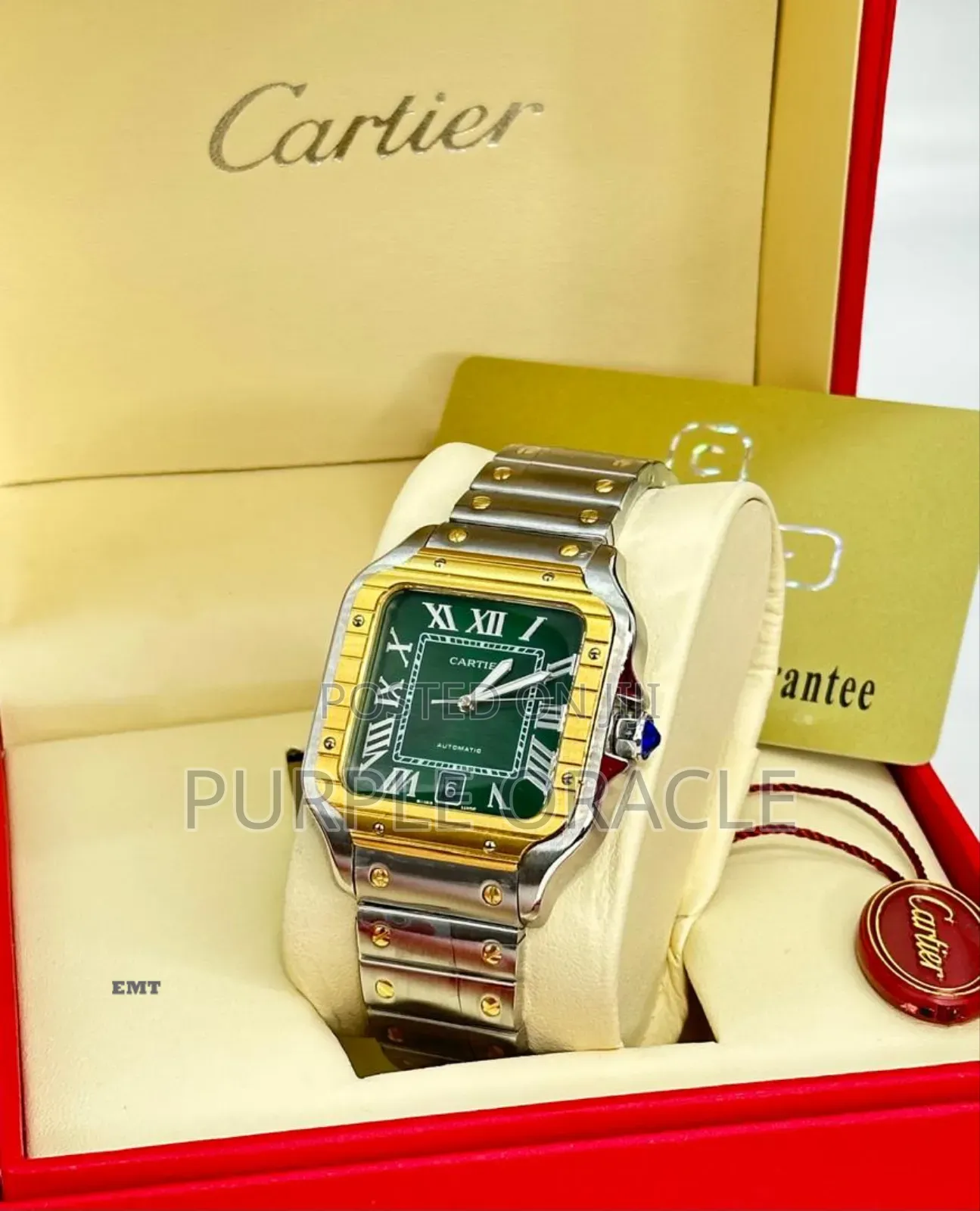 Cartier Mechanical Santos Watch For The Stylish Man