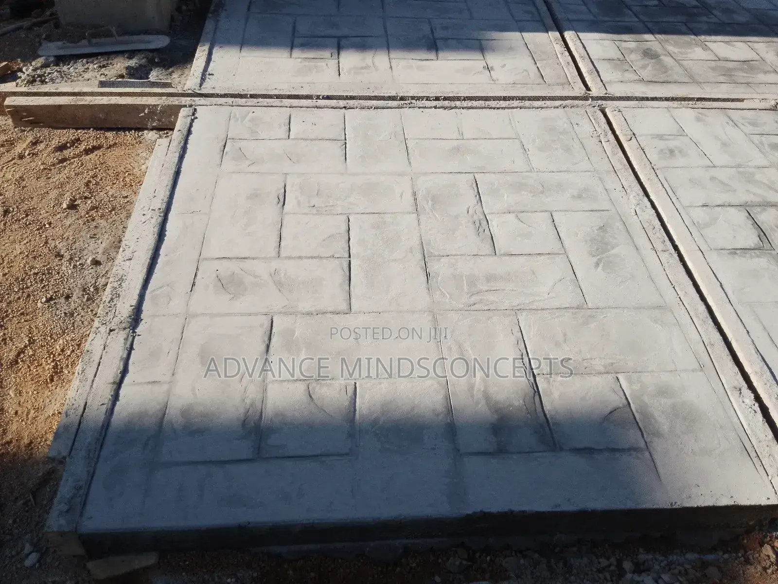 Ashlar Design ( Decorative Stamp Concrete)