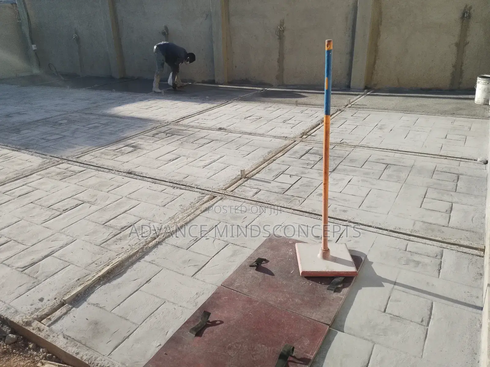 Ashlar Design ( Decorative Stamp Concrete)