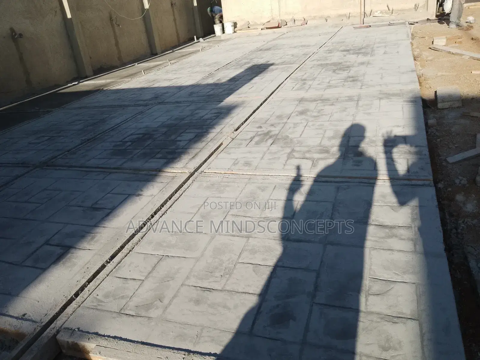 Ashlar Design ( Decorative Stamp Concrete)