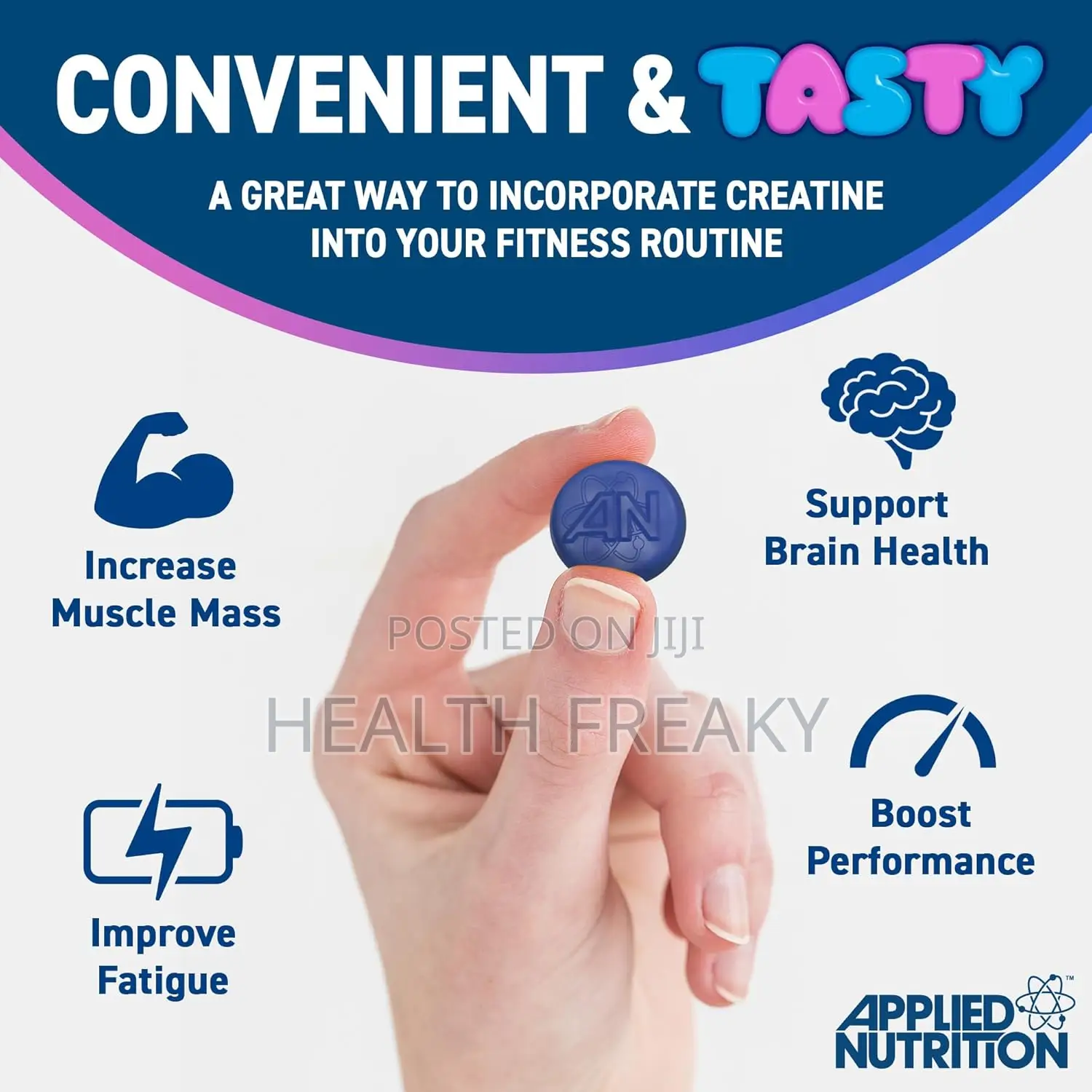Creatine Applied Nutrition Creatine Gummies Muscle Builder