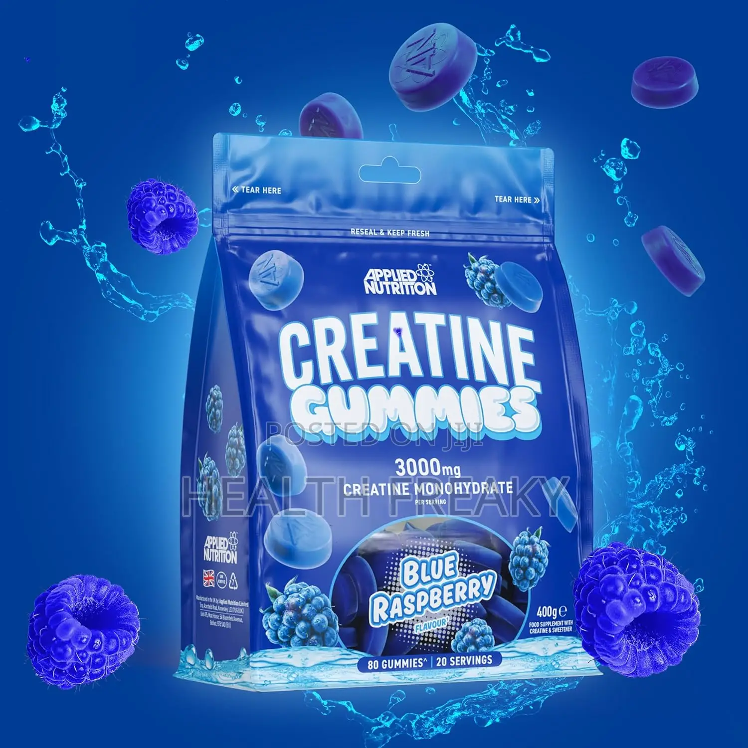 Creatine Applied Nutrition Creatine Gummies Muscle Builder