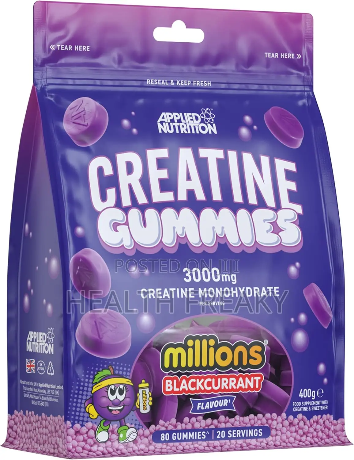 Creatine Applied Nutrition Creatine Gummies Muscle Builder