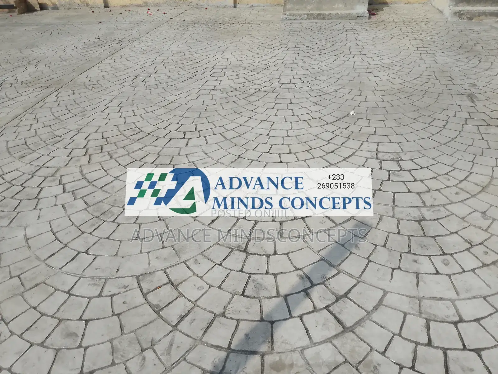 European Fan ( Floor Decorative Design)