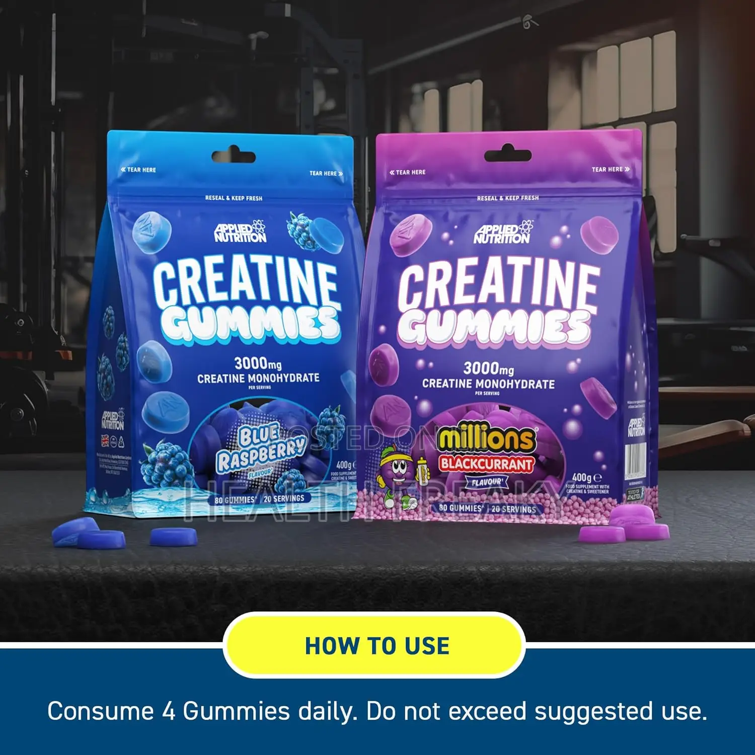 Creatine Applied Nutrition Creatine Gummies Muscle Builder