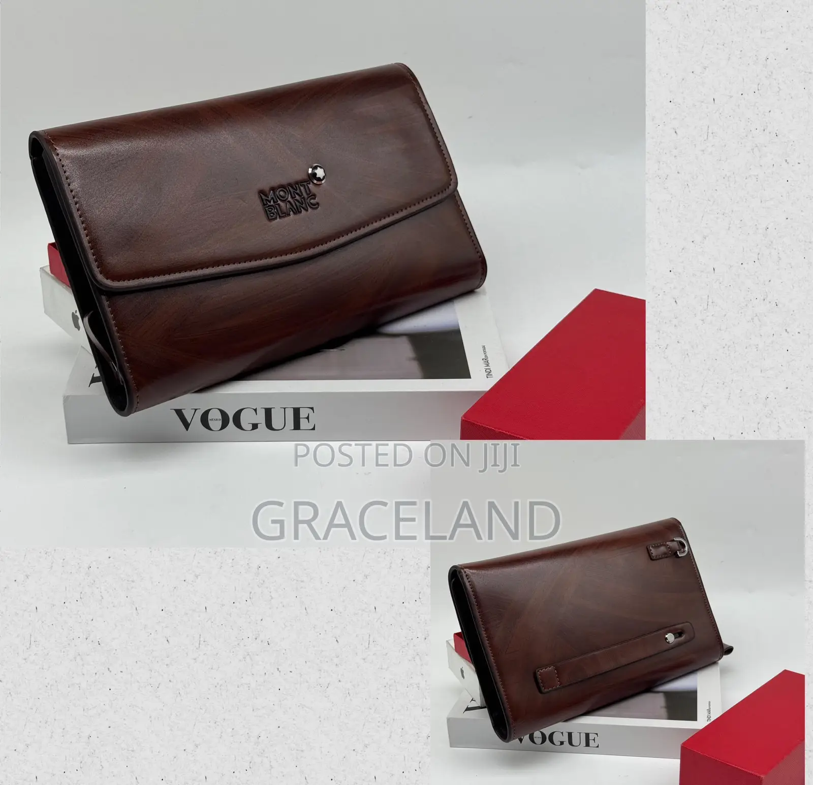 This Is Original Pure Faux Leather Pouch for Men Only Stock