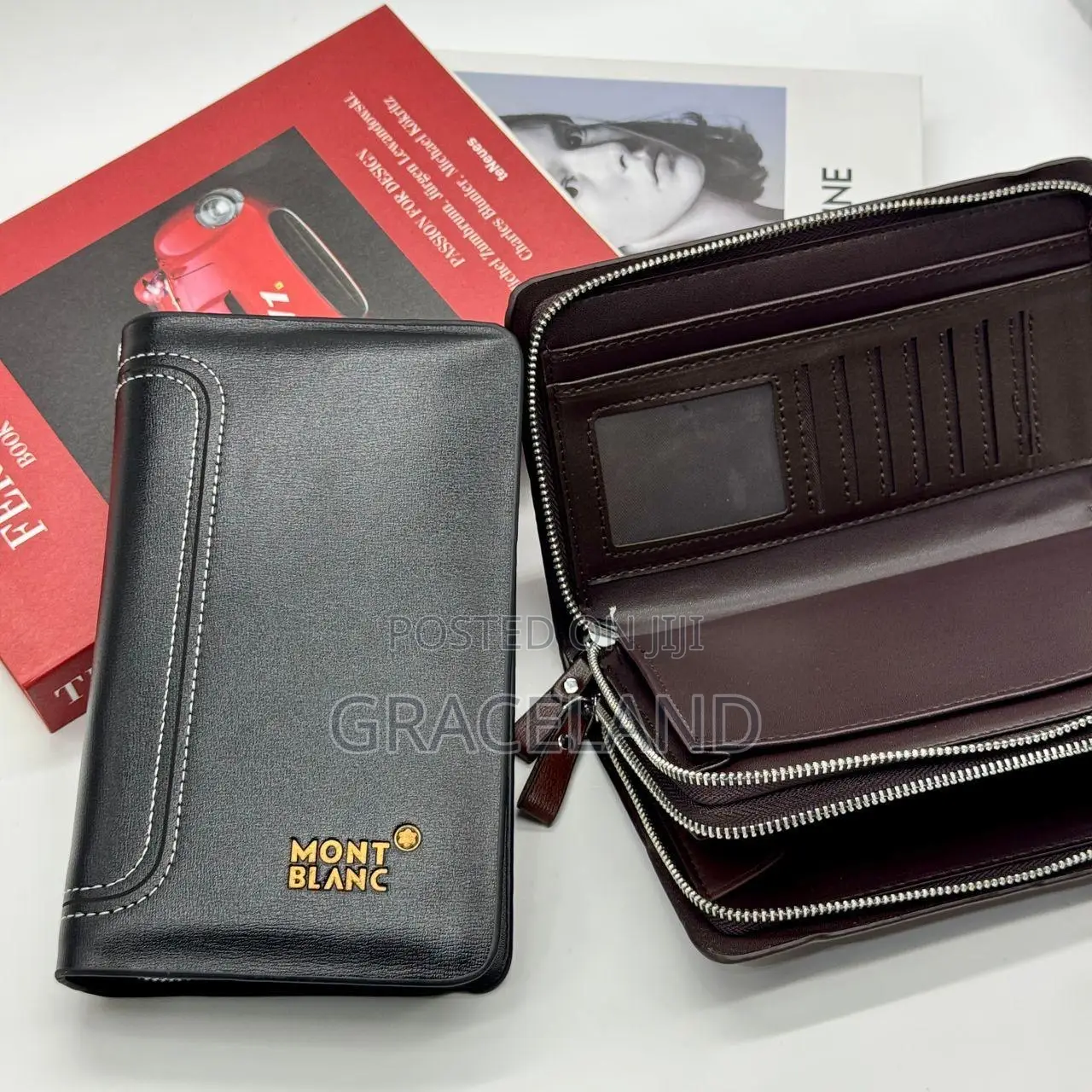 This Is Original Pure Faux Leather Pouch for Men Only Stock