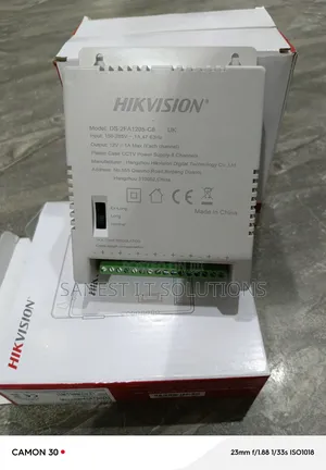 8 Channel Power Supply Hikvission