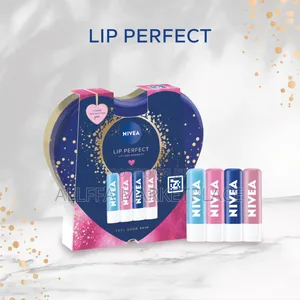 Nivea Lip Perfect 4 Piece Tin