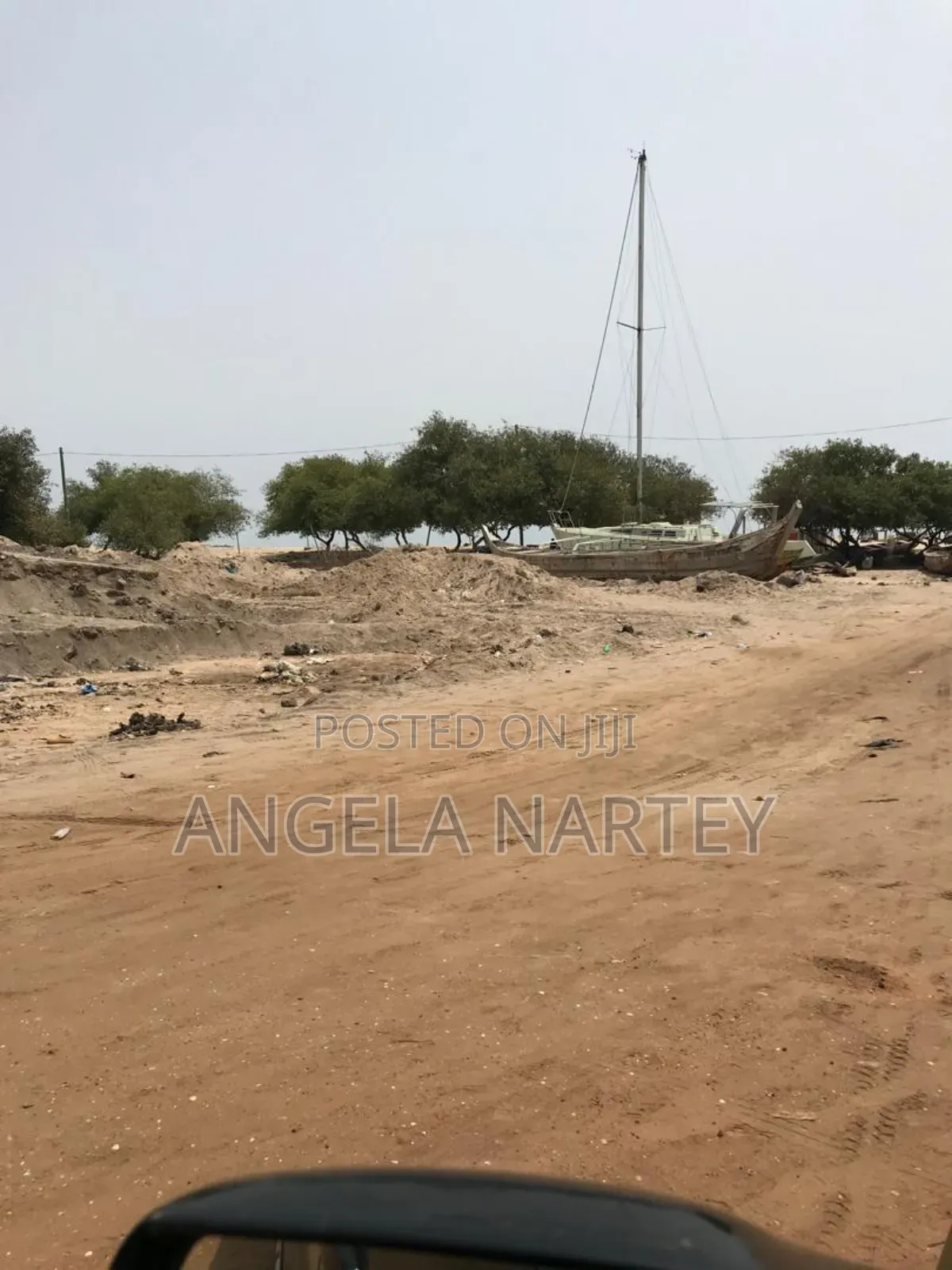 Beach Land for Sale at Old Ningo