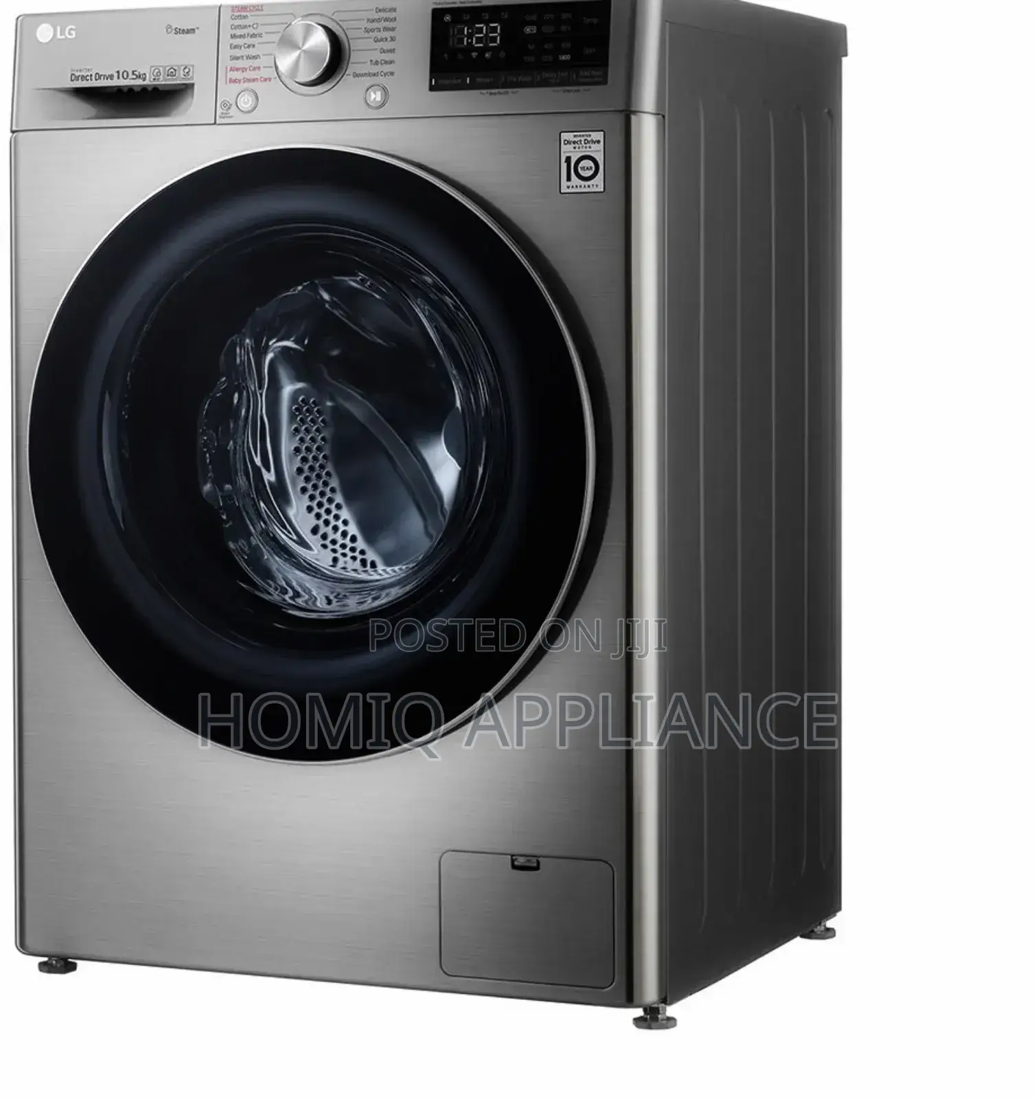 New Lg F4v5ryp2t 10.5 Kg Ai Dd Frontload Washing Machine