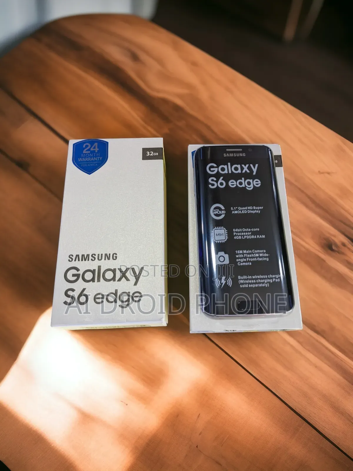 New Samsung Galaxy S6 edge 32 GB Black