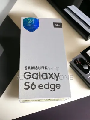 New Samsung Galaxy S6 edge 32 GB Black
