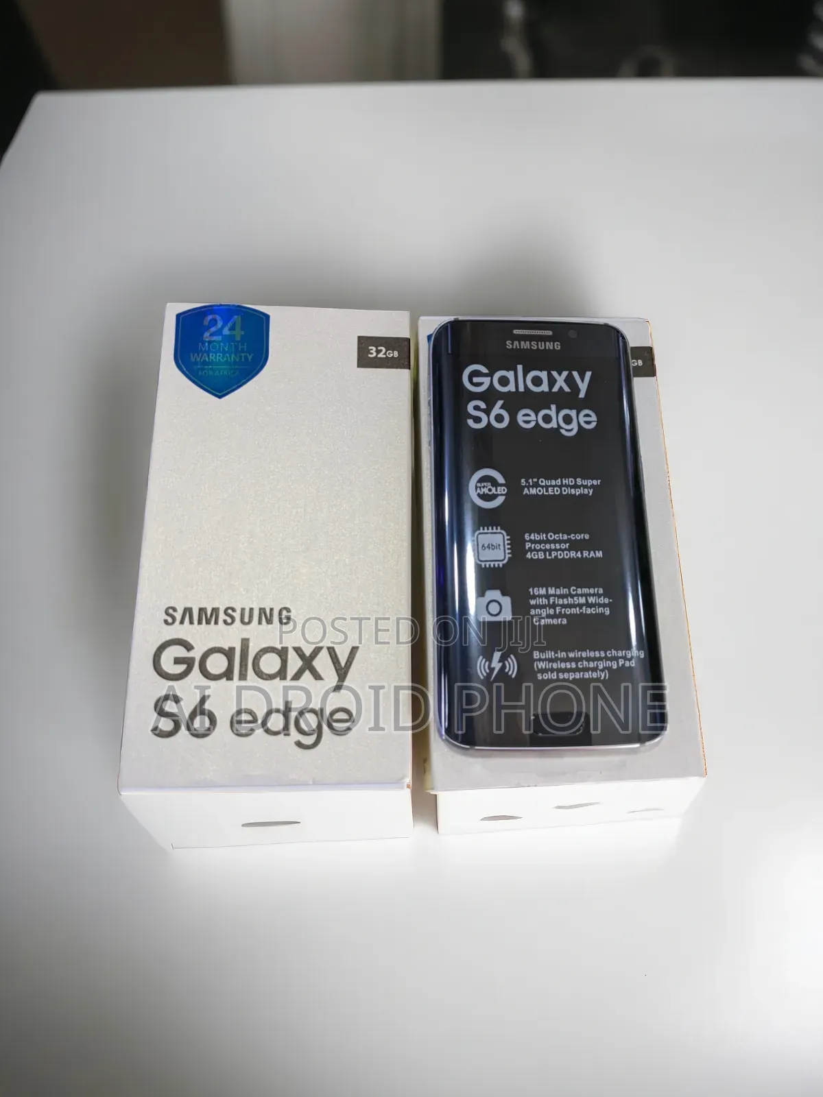 New Samsung Galaxy S6 edge 32 GB White