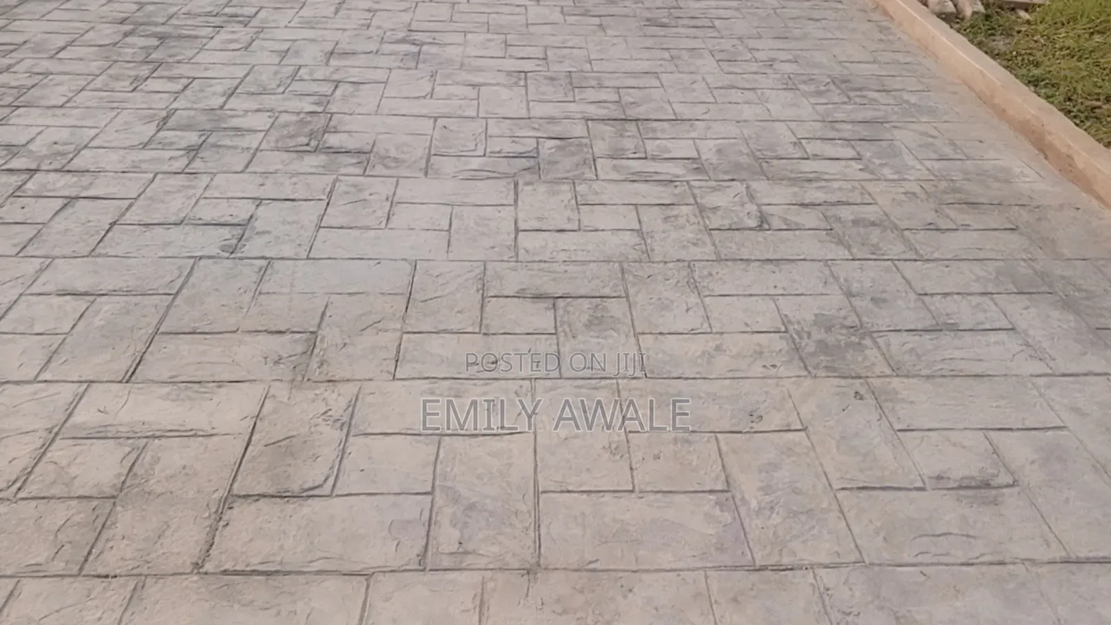 Concrete and Stamp