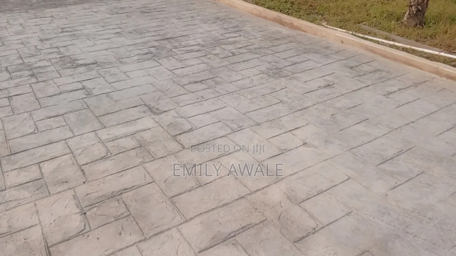 Concrete and Stamp
