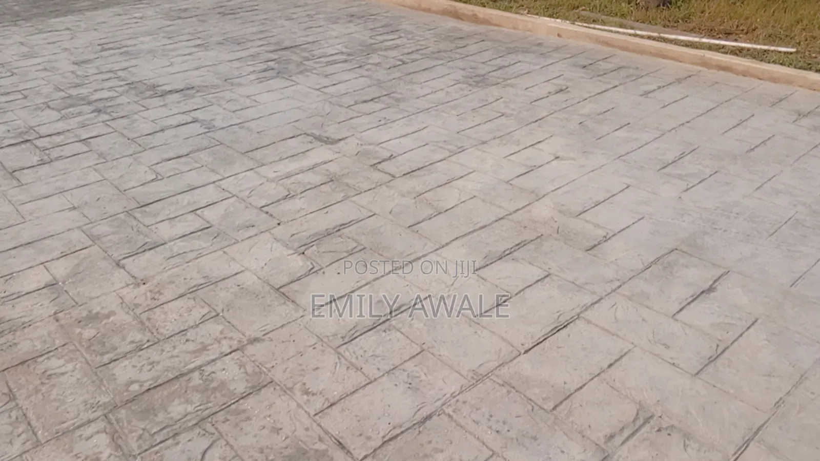 Concrete and Stamp