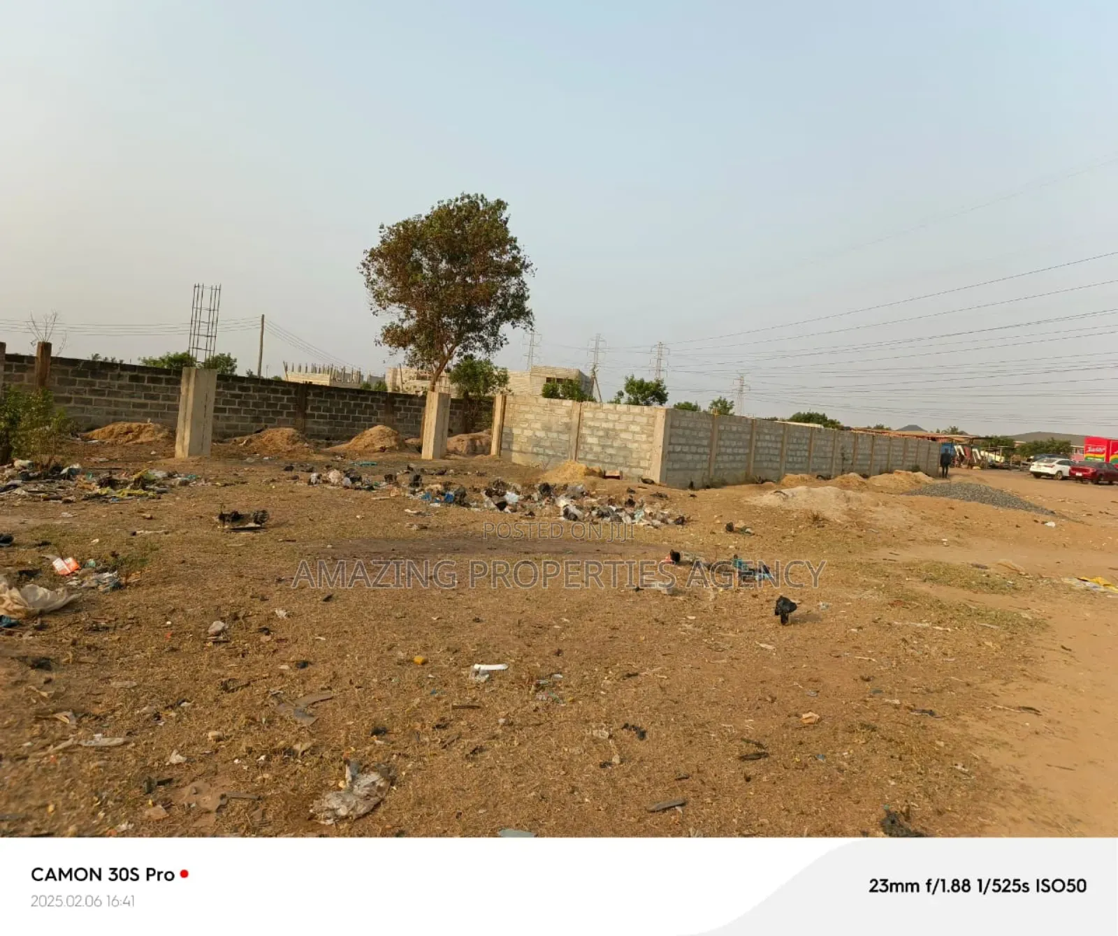 70x100 Plot of Land for Sale at Lashibi