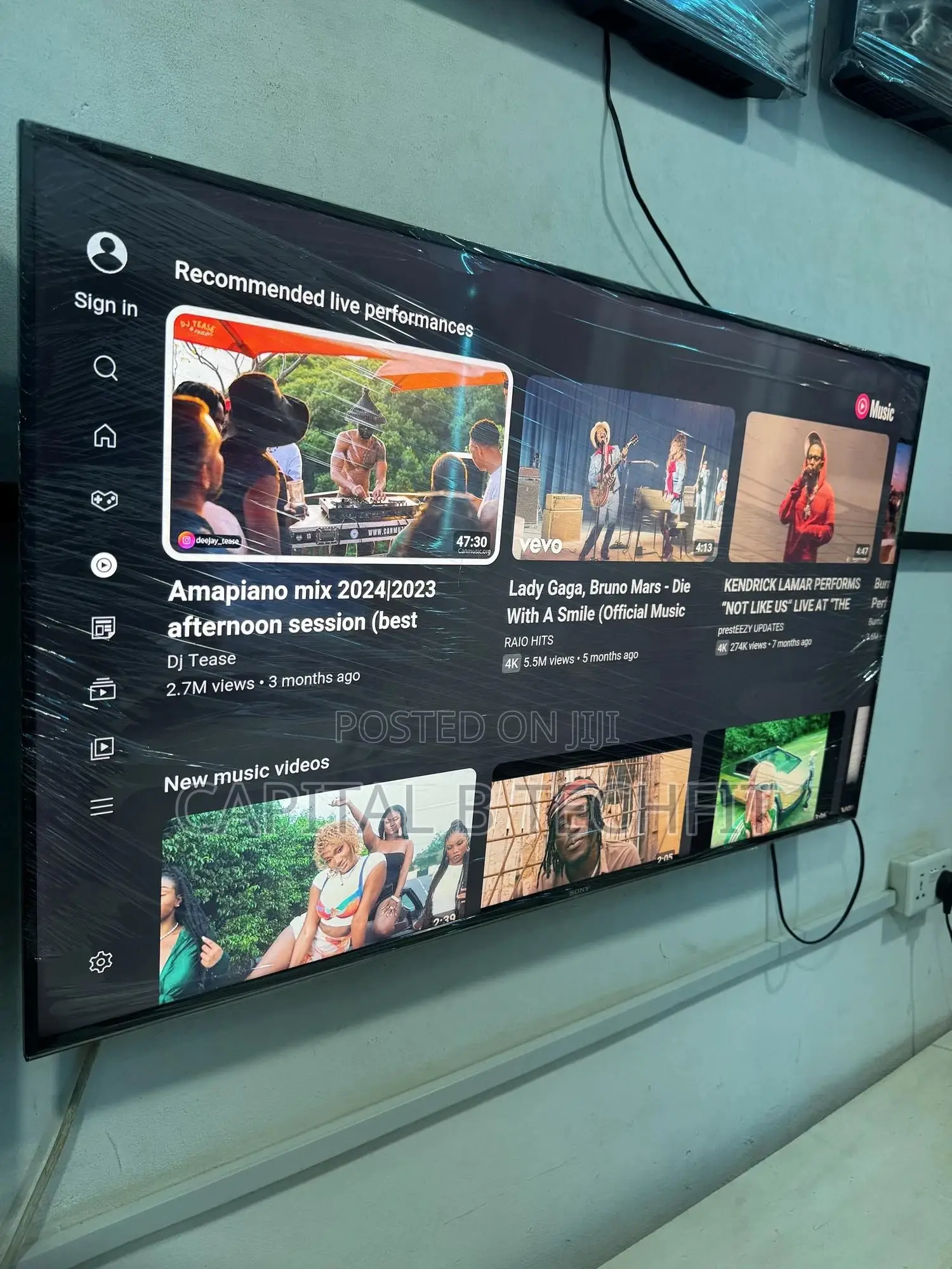 50inches Full Digital Satellite Android Uhd Led Sony TV
