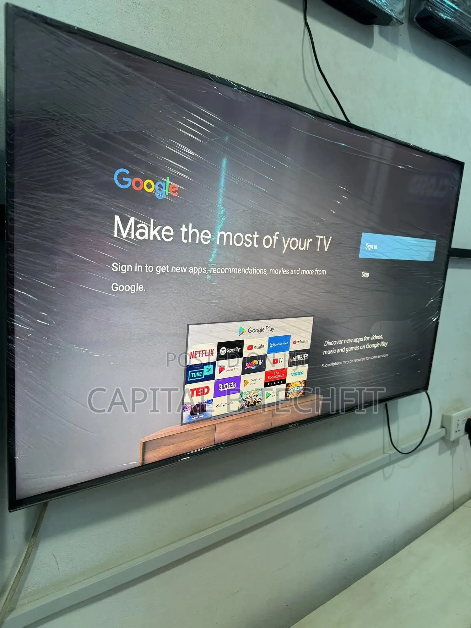 50inches Full Digital Satellite Android Uhd Led Sony TV