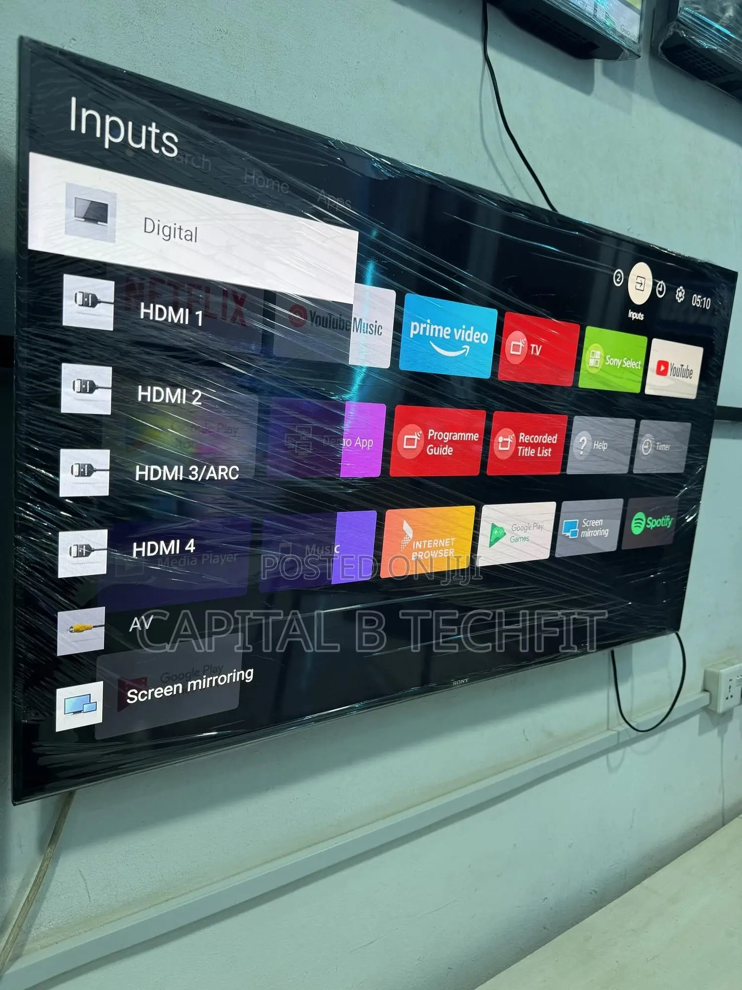 50inches Full Digital Satellite Android Uhd Led Sony TV