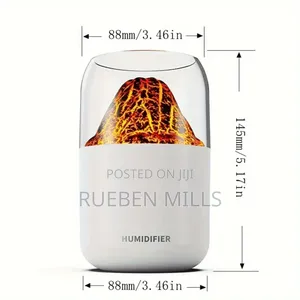 Volcano Shape Diffuser Humidifier With Night Light