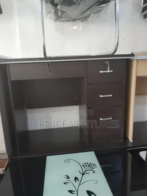 Coffee Brown Office Desk