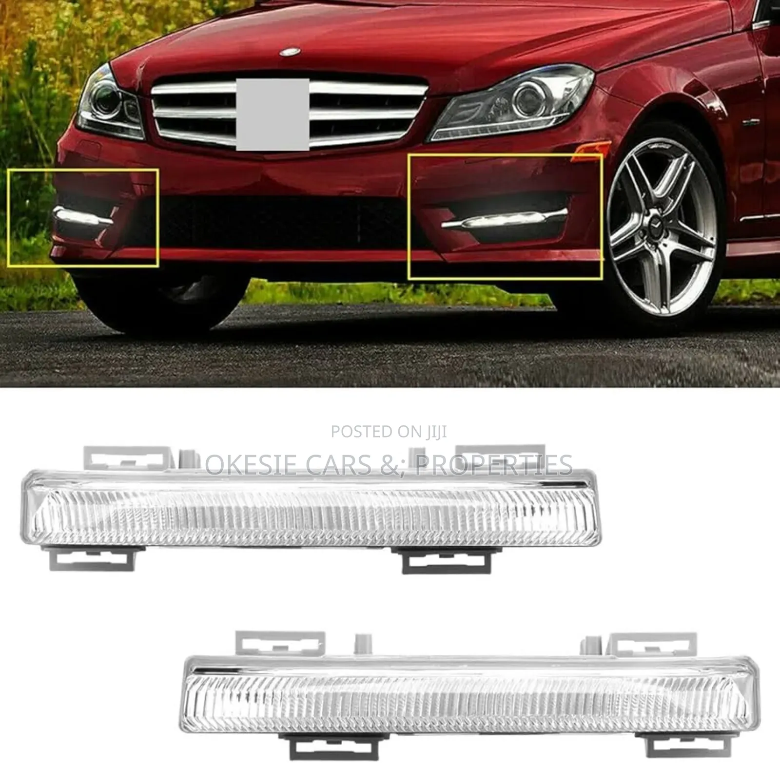Daytime Running or Led Fog Lights for Mercedes.
