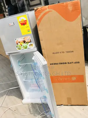Durable Galaxy 108L GLX-200TM Doubledoor Top Mount Fridge