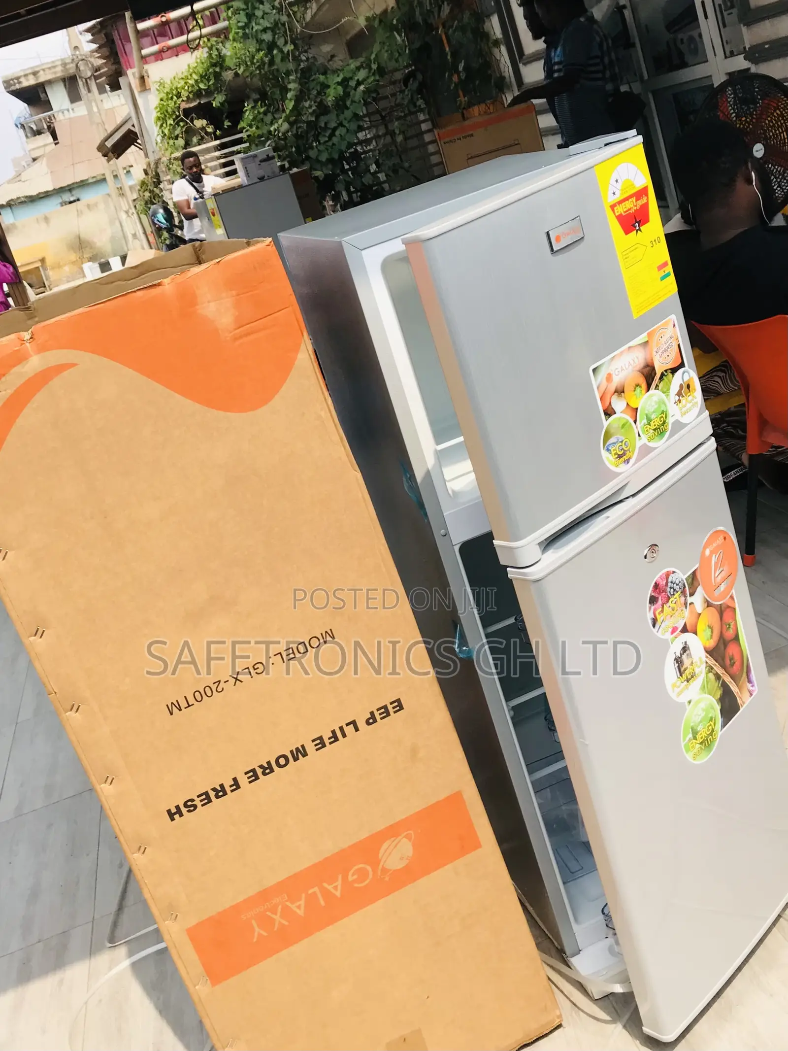Grab Quality GLX-200TM 108L Doubledoor Top Mount Fridge