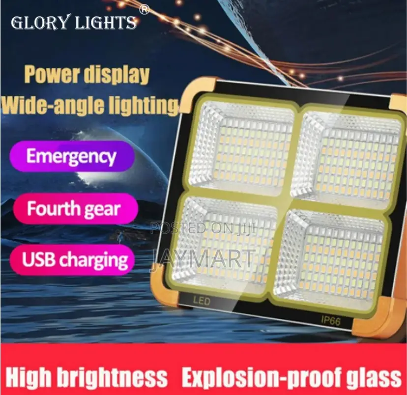 200w Solar Emergency Floodlights