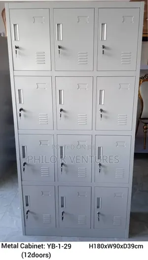 Twelve Doors Matelic Cabinet