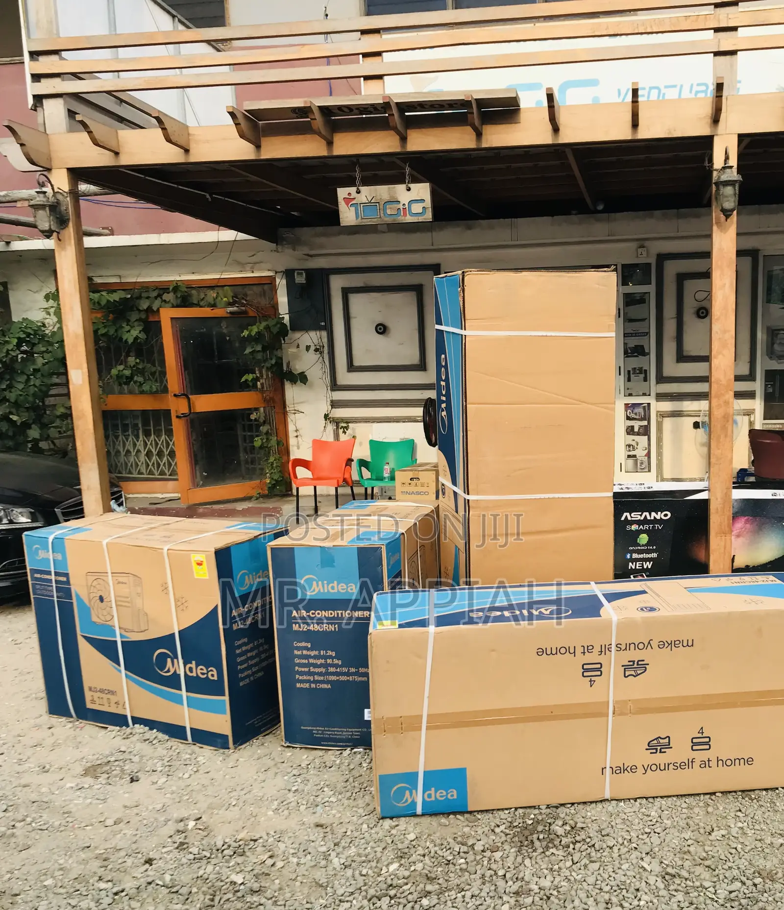 Effortless Cooling Midea 5.0hp Floor Standing Ac(R410).