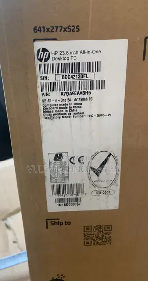 New Desktop Computer HP AiO 24 8GB Intel Core I5 SSD 512GB