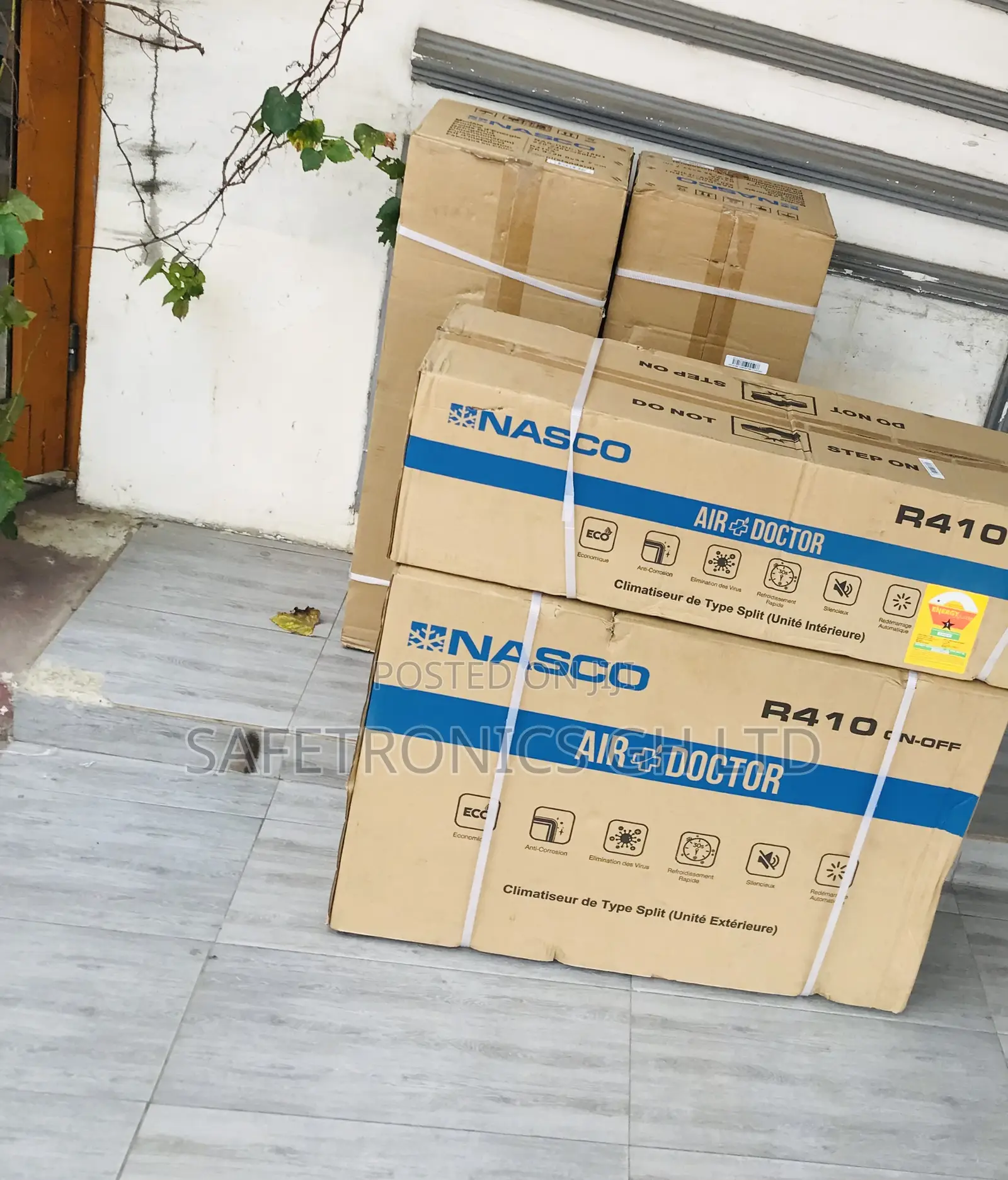 Energy Saving 2.0 HP Split R410 Nasco White Air Doctor AC