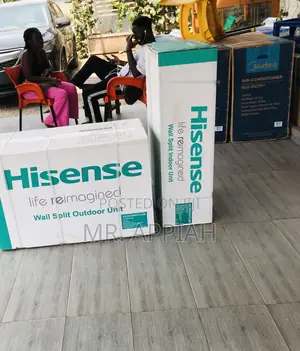 Efficient Hisence 2.5hp Split Ac With Copper Condenser.