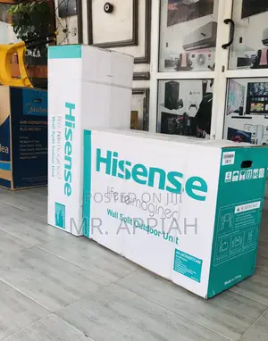 White Panel Hisence 2.5hp Split Air Conditioner.