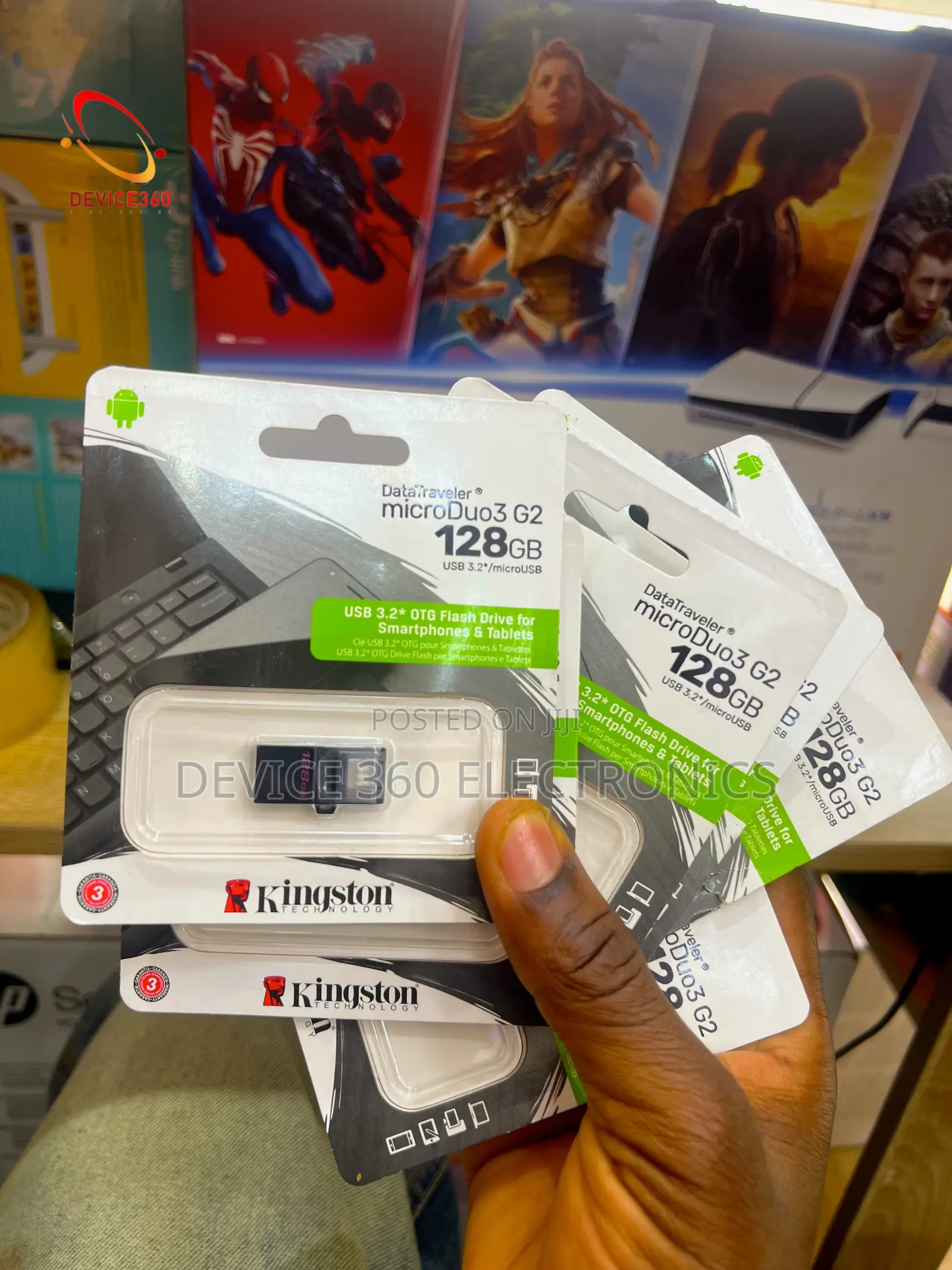 Kingston USB 3.2 128GB OTG Microduo3 G2 Flashdrive