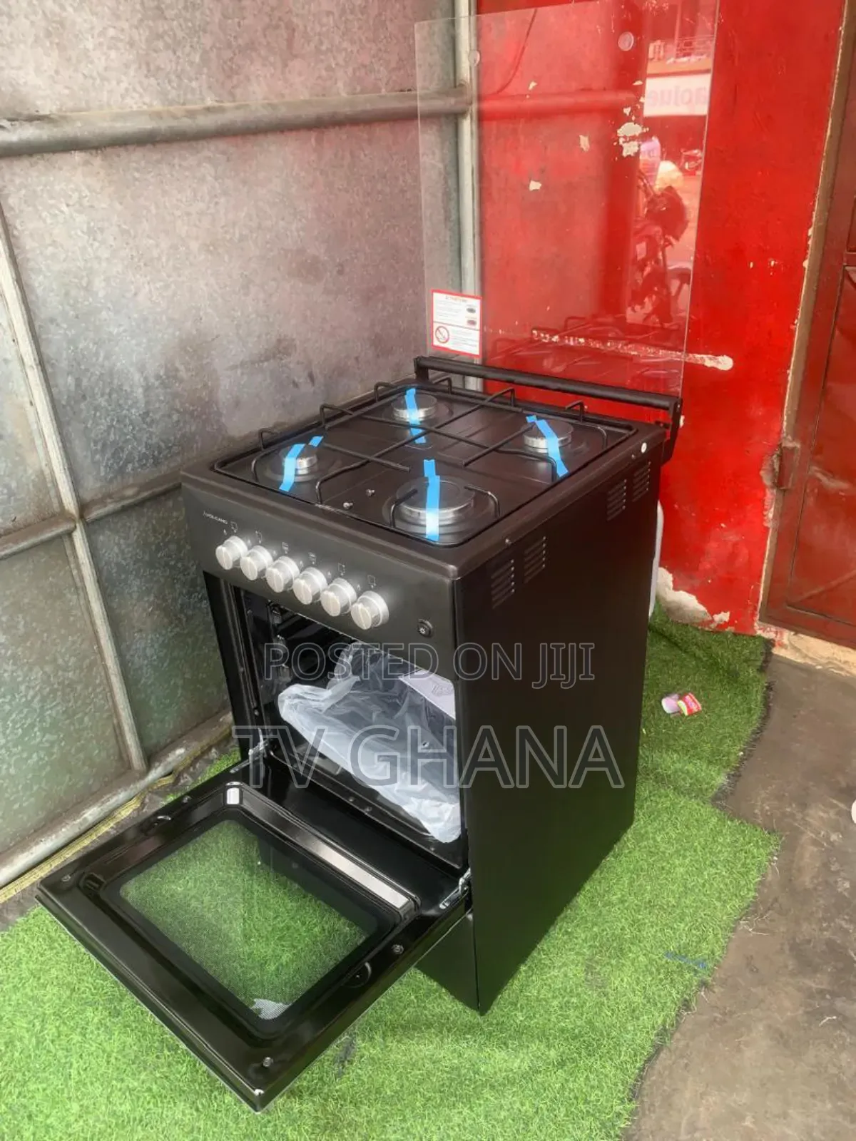 Good 4 Burner Gas Cooker Volcano Gas Cooker With Oven +Grill