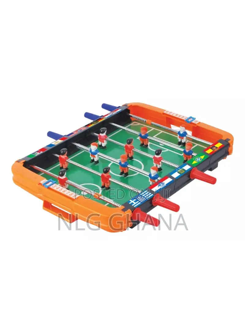 Kids Portable Indoor Play Football Table Game With 2 Balls (