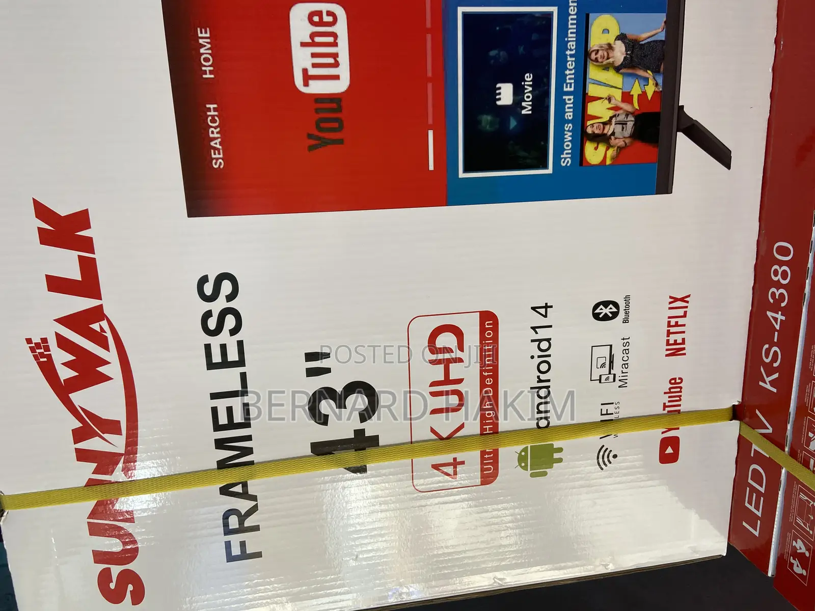 Sunny Walk 43” Smart Tv
