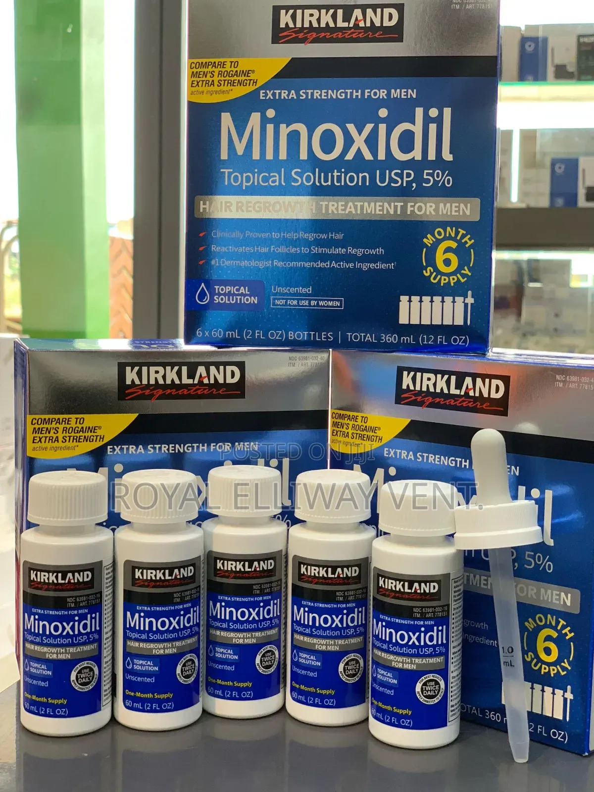 Unscented Kirkland Hair Regrowth
