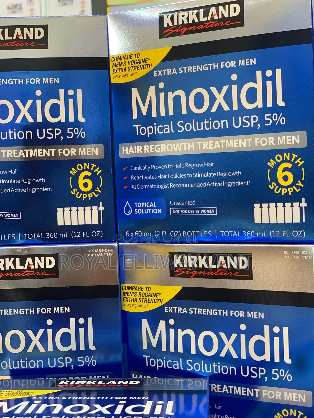 Kirkland Signature Hair REGROWTH for Men