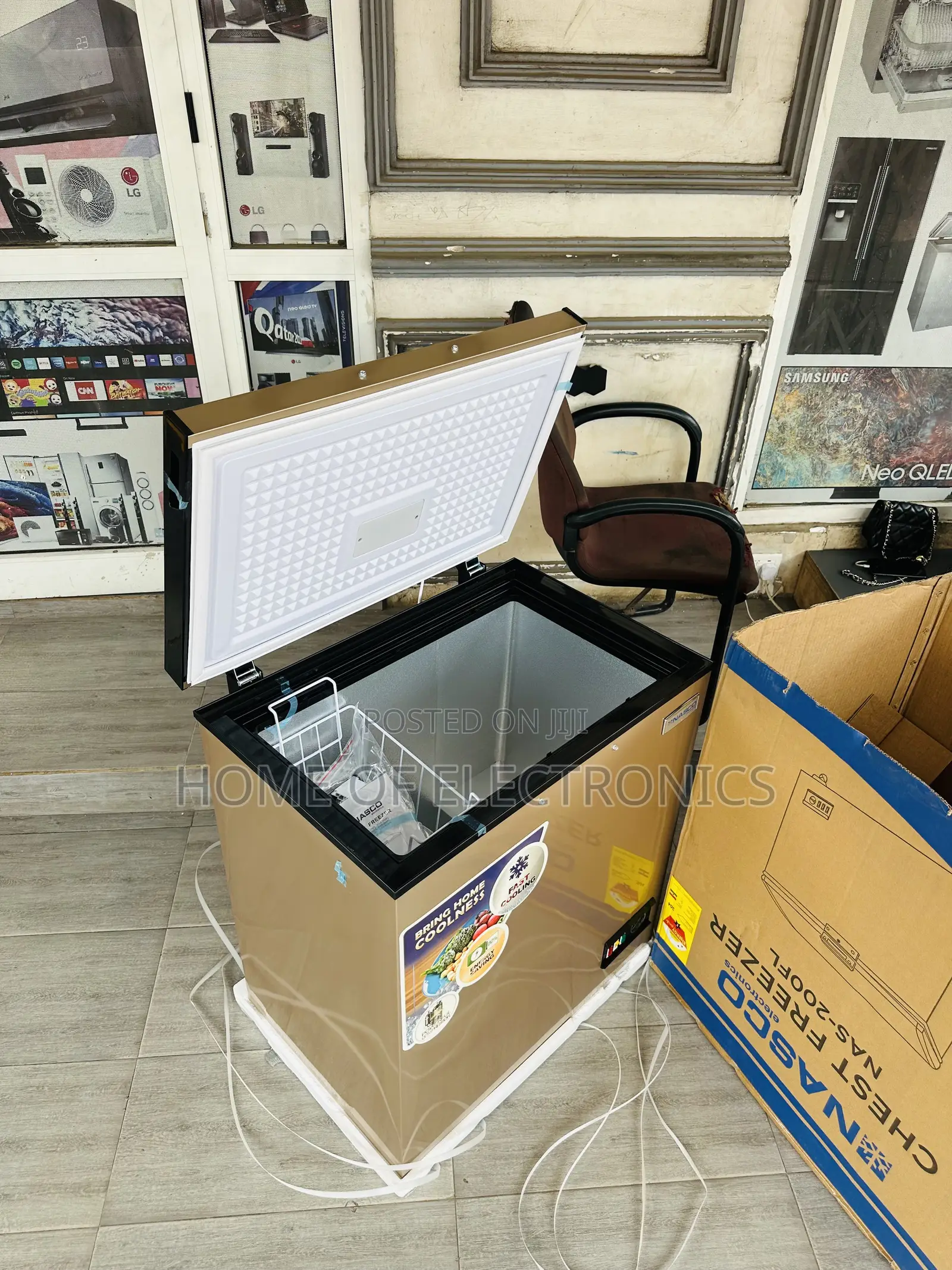 Frost Free Nas-200fl Nasco 150 Liters Chest Freezer