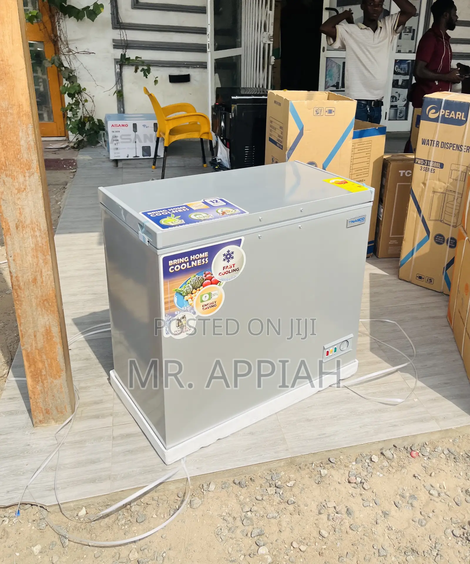 Effortless Cooling Nasco -200fl Single Door Freezer.