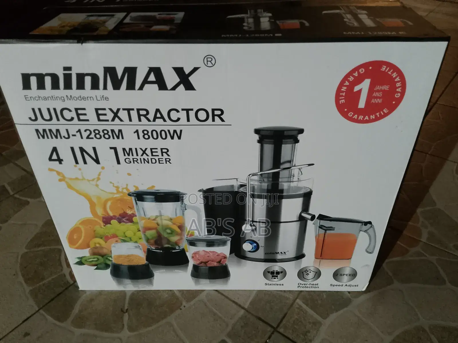 4 in 1 Minmax Juice Extractor
