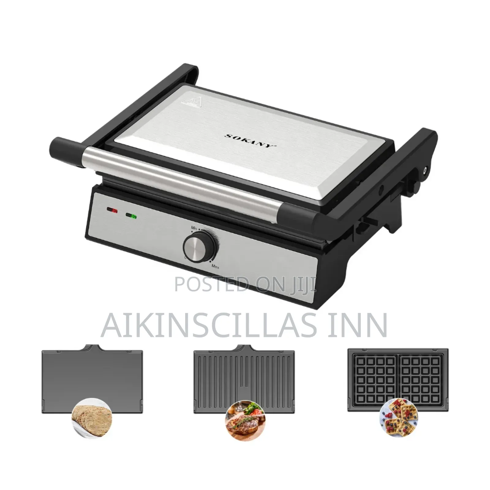 Sokany 3in1 Waffle/Grill