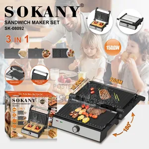 Sokany 3in1 Waffle/Grill
